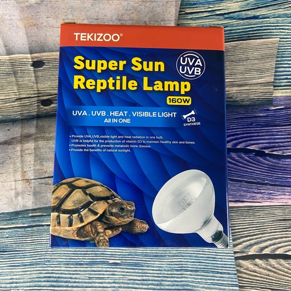 Tekizoo Super Sun Reptile Lamp UVA UVB Bulb - Picture 9 of 11